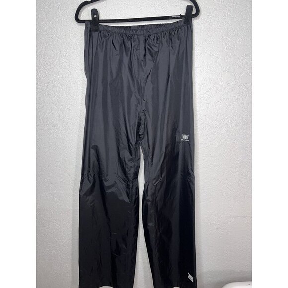 Helly Hansen Mens Rain Pants Packable Nylon Water Resistant Rain Gear Hiking B1 - Picture 1 of 8